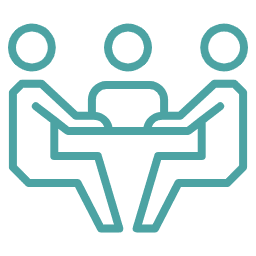 racial misclassification (represented as people at a table)